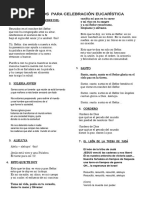 Cantos de Pacua 2018