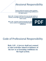 Code of Professional Responsibility