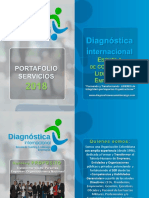 Portafolio 2018 Diagnóstica Internacional