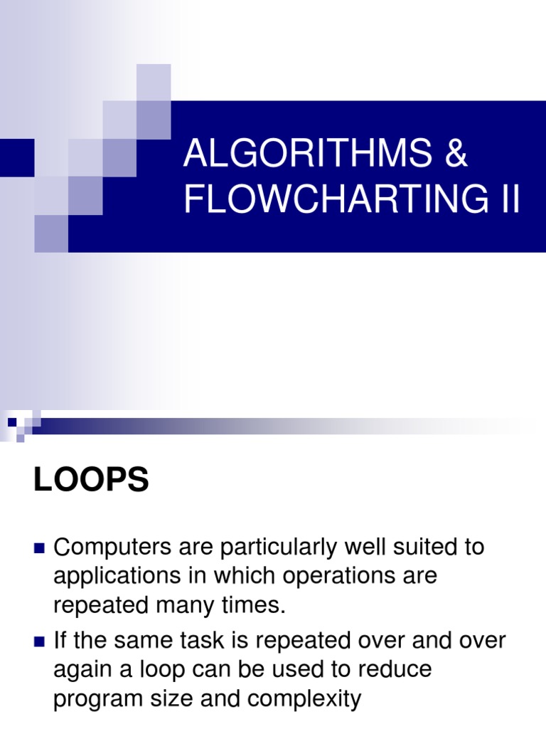 Algorithms and Flowcharts 2 | Download Free PDF | Algorithms | Discrete ...