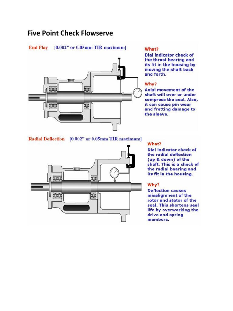 A Concise Guide to Performing a Five Point Check on Flowserve Equipment