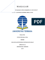 Makalah: Peran Pendidikan Kewarganegaraan Dalam Meningkatkan Rasa Cinta Tanah Air" Tutor: Ludovikus Bomans Wadu, M.PD