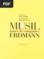 R. Musil & Erdman - Sobre la Estupidez [Prologos - F.Duque y R.Breeur].pdf
