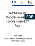 Solar and PV Standards Overview