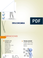 Ergonomia Tipos