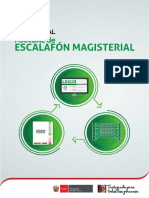 Manual Del Escalafon Magisterial PDF