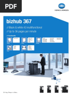 Konica Minolta Bizhub 367 Brochure