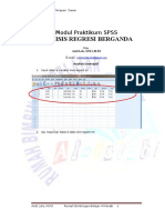 Modul Regresi