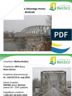 Sanacija Železnega Mostu Čez Savo