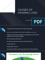 Causes of Hearing Loss