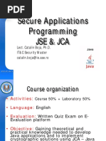 Secure Applications Programming Java