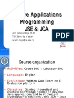 Secure Applications Programming Java