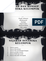 Sejarah Dan Konsep Dinamiika Kelompok