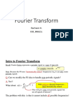 Fourier Trasnform Plus Properties