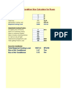 Air Condition Size Calculator (1.1.18)