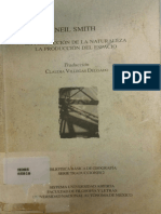 La Producción de La Naturaleza - La Producción Espacio - Neil Smith