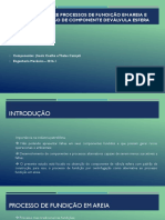 Processos de Fabricação - 1º Seminário