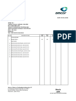 Proforma Packing List and Commercial Invoice CAPITOL - Airfreight - Jan 2018