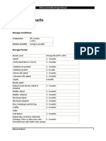 WFLO Commodity Storage Manual BakeryProducts PDF