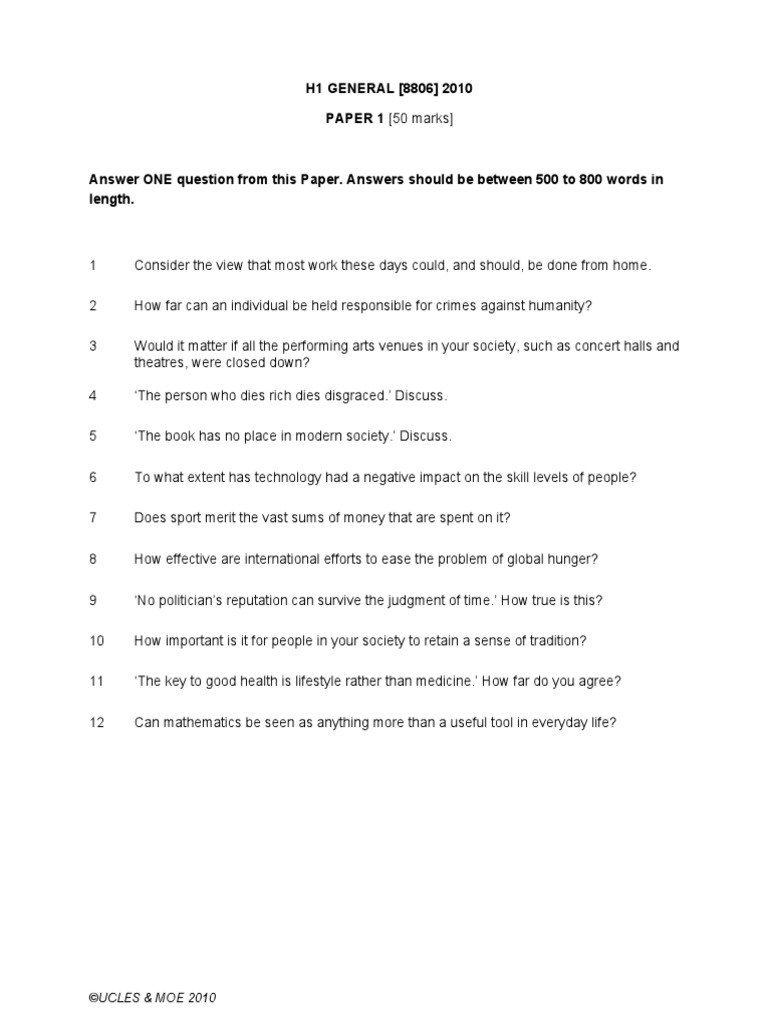 Gp essay structure image