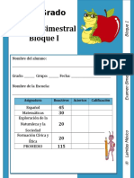 2do Grado - Bloque 1