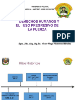 Derechos Humanos y el Uso Progresivo de la Fuerza Policial