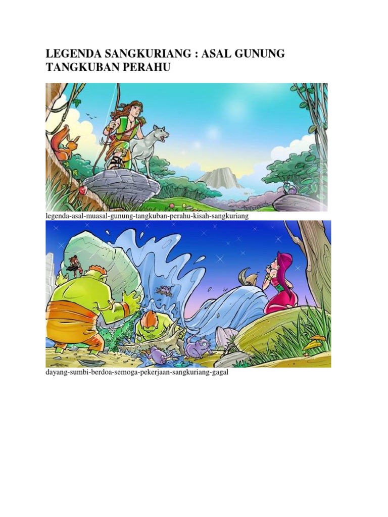 Legenda Sangkuriang Legenda Sangkuriang