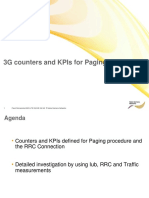 3G Counters and KPIs For Paging