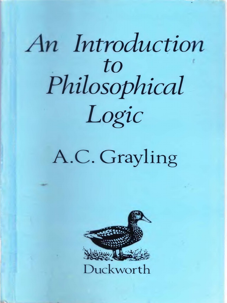 An Introduction to Philosophical Logic 2nd Ed | Logic | Proposition