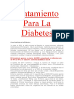 Tratamiento para La Diabetes