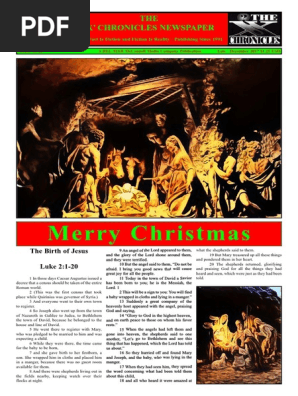 The X Chronicles Newspaper 2017 12 09 Pdf Santa Claus S Reindeer Christmas