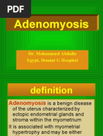 Adenomyosis