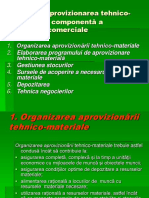 Tema 2. Aprovizionarea Tehnico Materială Componenta A Activitatii Comerciale