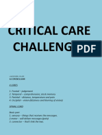 Critical Care Challenges