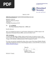Amended Response from DHS Regarding FEMA Data