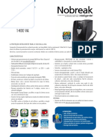 Catalogo de Nobreak SMS Net 4 Plus Expert 1400 VA (26100 130312)