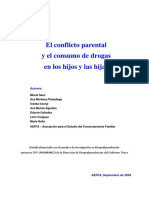 El Conflicto Parental y El Consumo de Drogas en Lo PDF