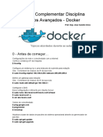 Docker - Receita de Bolo