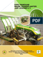 Buku Panduan Penggunaan Transplanter Jajar Legowo 2-1 PDF