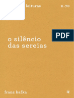 o Silencio Das Sereias - Franz Kafka