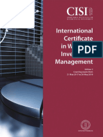 International Certificate in Wealth and Investment Management Ed3