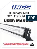 Illuminator MKII 32" LED Light Bar: User Manual