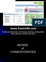 Review on Carbohydrates