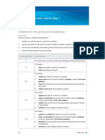 Myp Design Rubrics Yrs 1-5