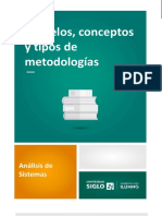 Lectura-Modelos, Conceptos y Tipos de Metodologías