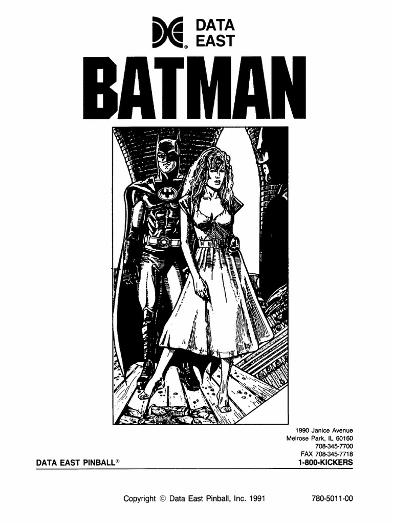 Batman Instruction Manual | PDF | Manufactured Goods | Leisure