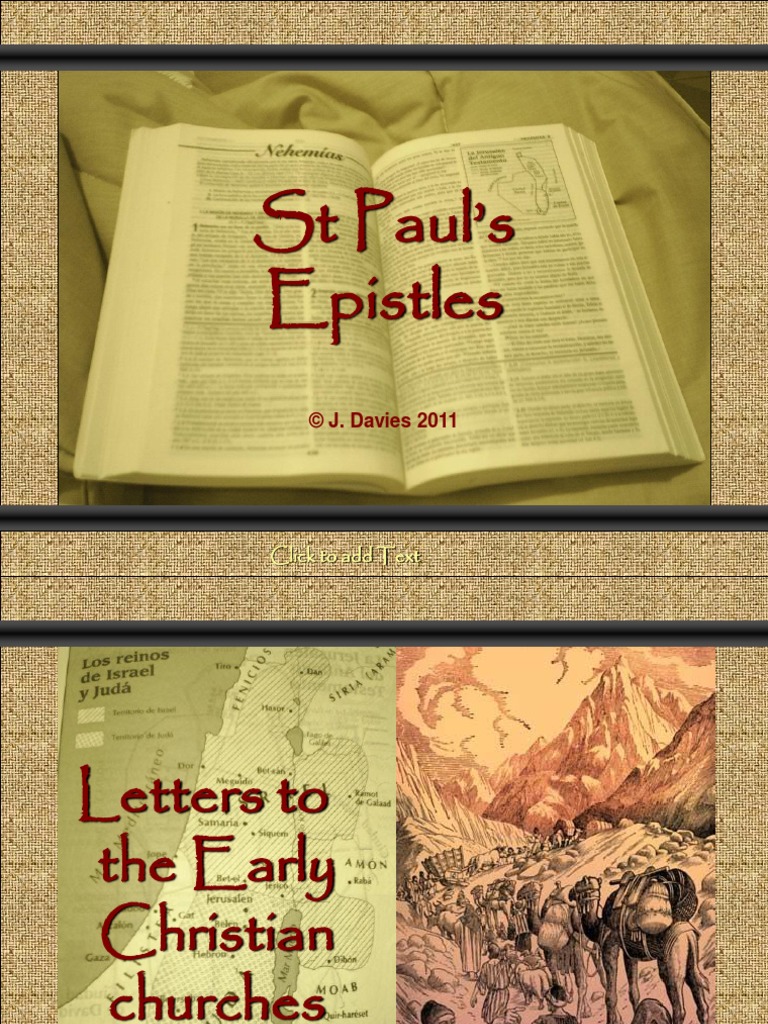 ST Pauls Letters and Journeys PDF Ancient Christianity Paul The Apostle