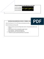 PENGANTAR TEORI ELEKTROMAGNETIK