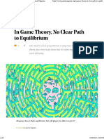 No Clear Path to Equilibrium in Game Theory