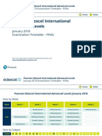 IAL Timetable January 2018 Final